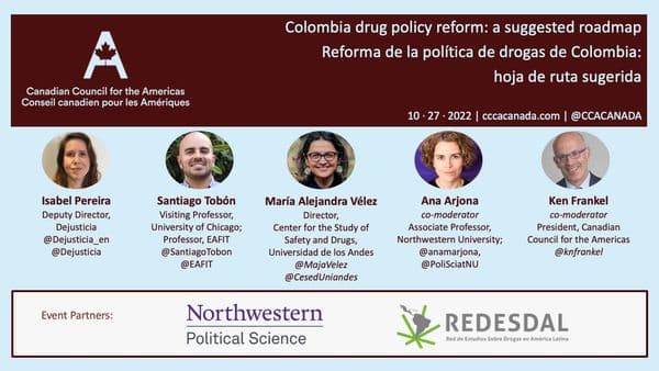 Colombia drug policy reform: a suggested roadmap