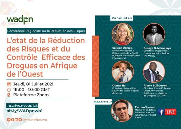 L'état de la réduction des risques et du contrôle efficace des drogues en Afrique de l'Ouest