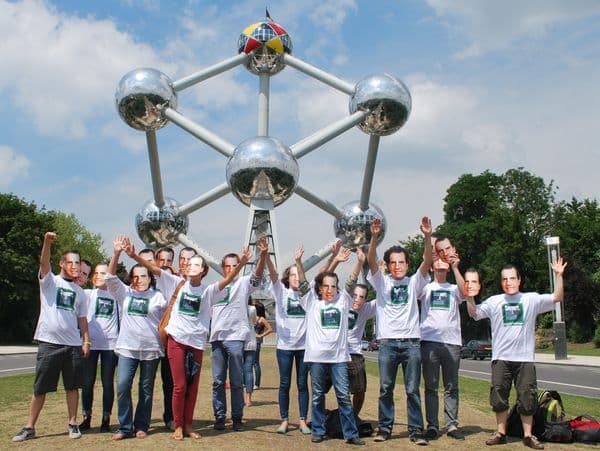 Rassemblement à Bruxelles contre la politique de prohibition des drogues