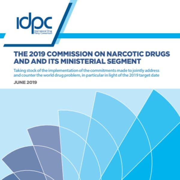 Rapport sur la Commission des Stupéfiants de 2019 et son Segment ministériel