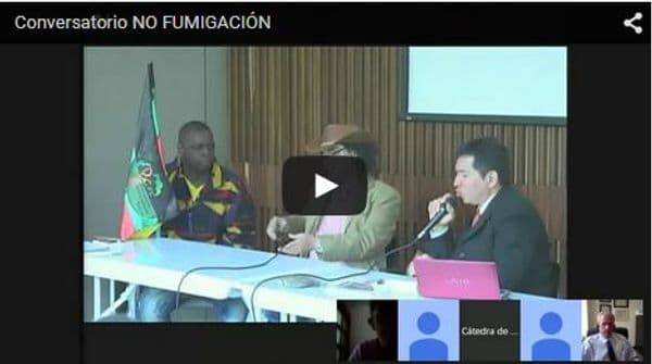 Conversatorio "No fumigación"